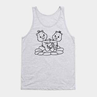 twin bears playing Tank Top